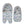 Load image into Gallery viewer, Pram Liner & Head Hugger Set - Pastel Leaf