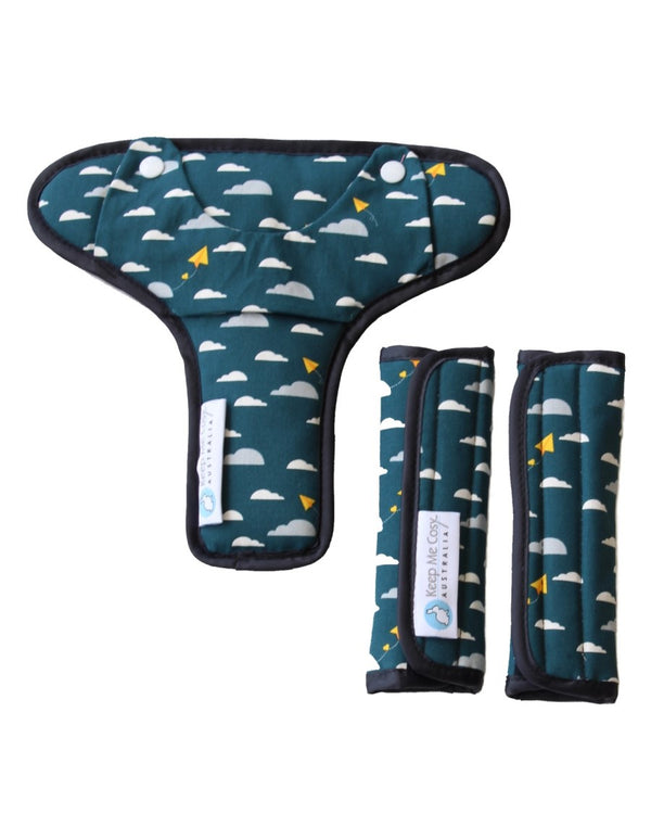 Harness & Buckle Cosy - Playful Plane