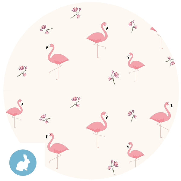 Baby Knotted Hat - Pink Flamingo