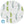 Load image into Gallery viewer, Bamboo Knotted Gown - Olive Leaves