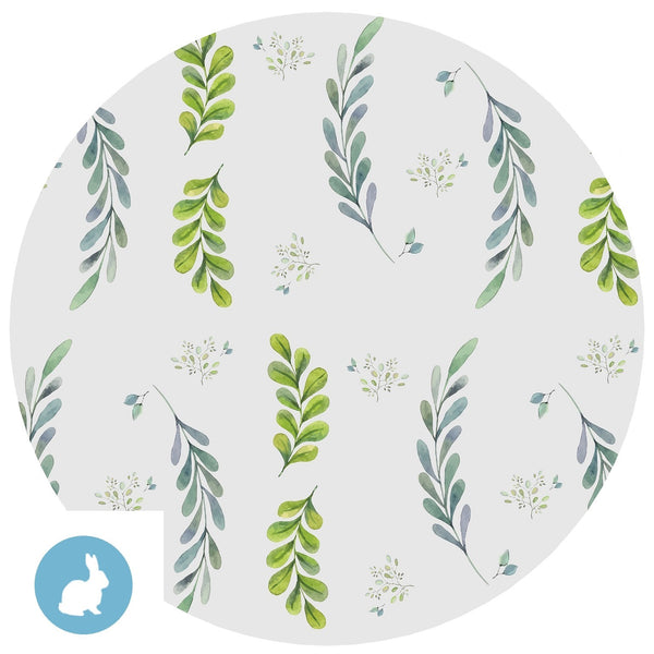 Baby Knotted Hat - Olive Leaves