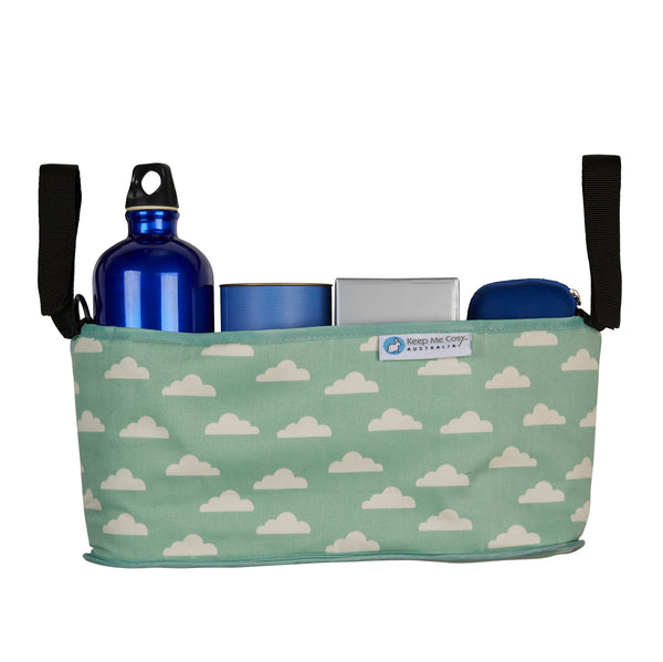 Pram Organiser - Cloud Mint