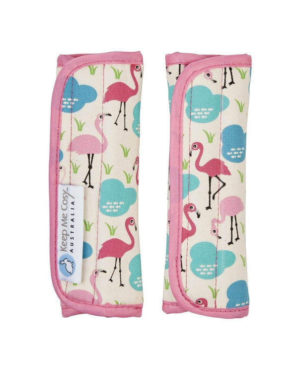 Harness Covers - Flamingo
