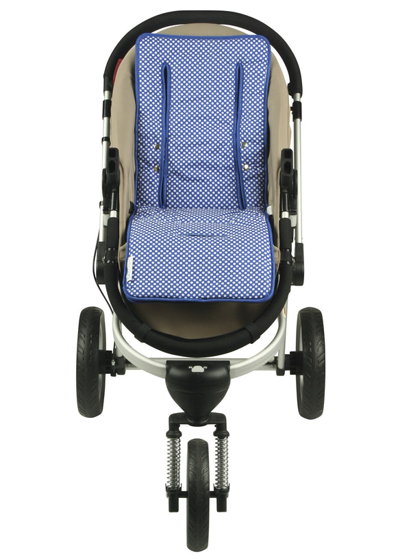 blue spot pram liner