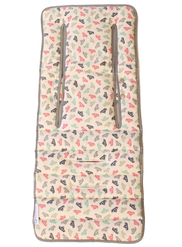 Paper Pram Pram Liner - Paper Boat – Keep Me Cosy